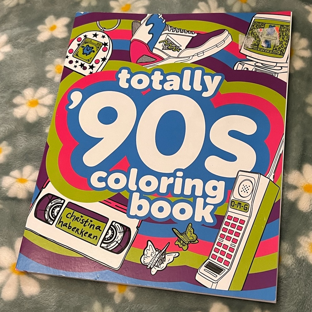 The Totally '90s Coloring Book